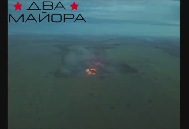 Удар ФАБ-3000 с УМПК по позициям Всу западнее н.п Кондратовка, Сумская область 💥🇷🇺👊
