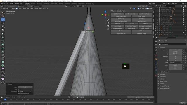 16 - Creating Our Round Roof