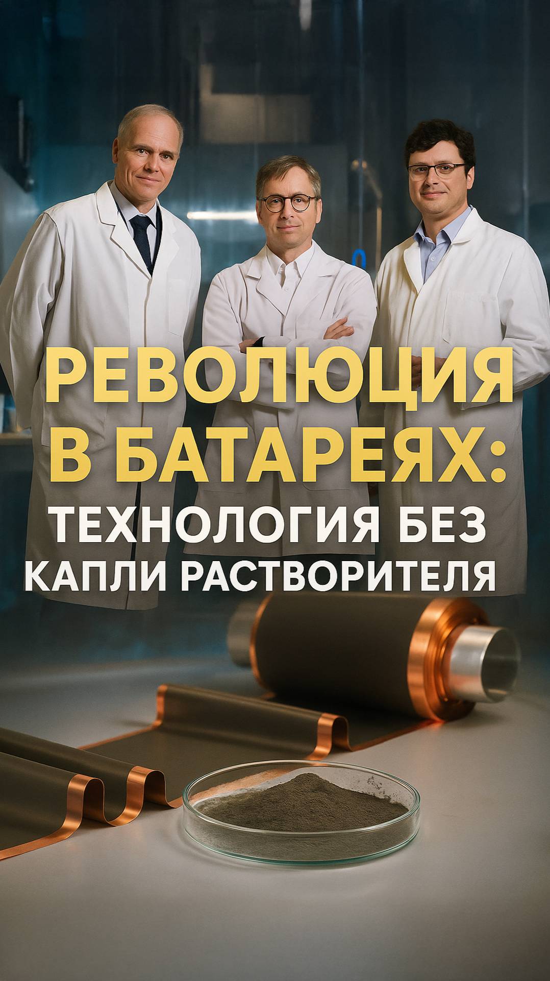 Батареи будущего — сухие, чистые, эффективные