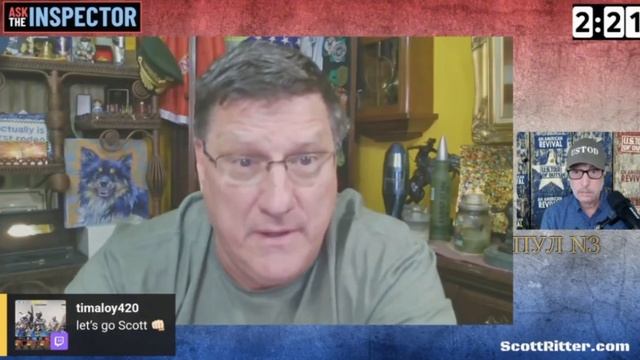Скотт Риттер – ответил украинцу на вопрос о «самом сильном ударе по Украине с начала СВО»:
