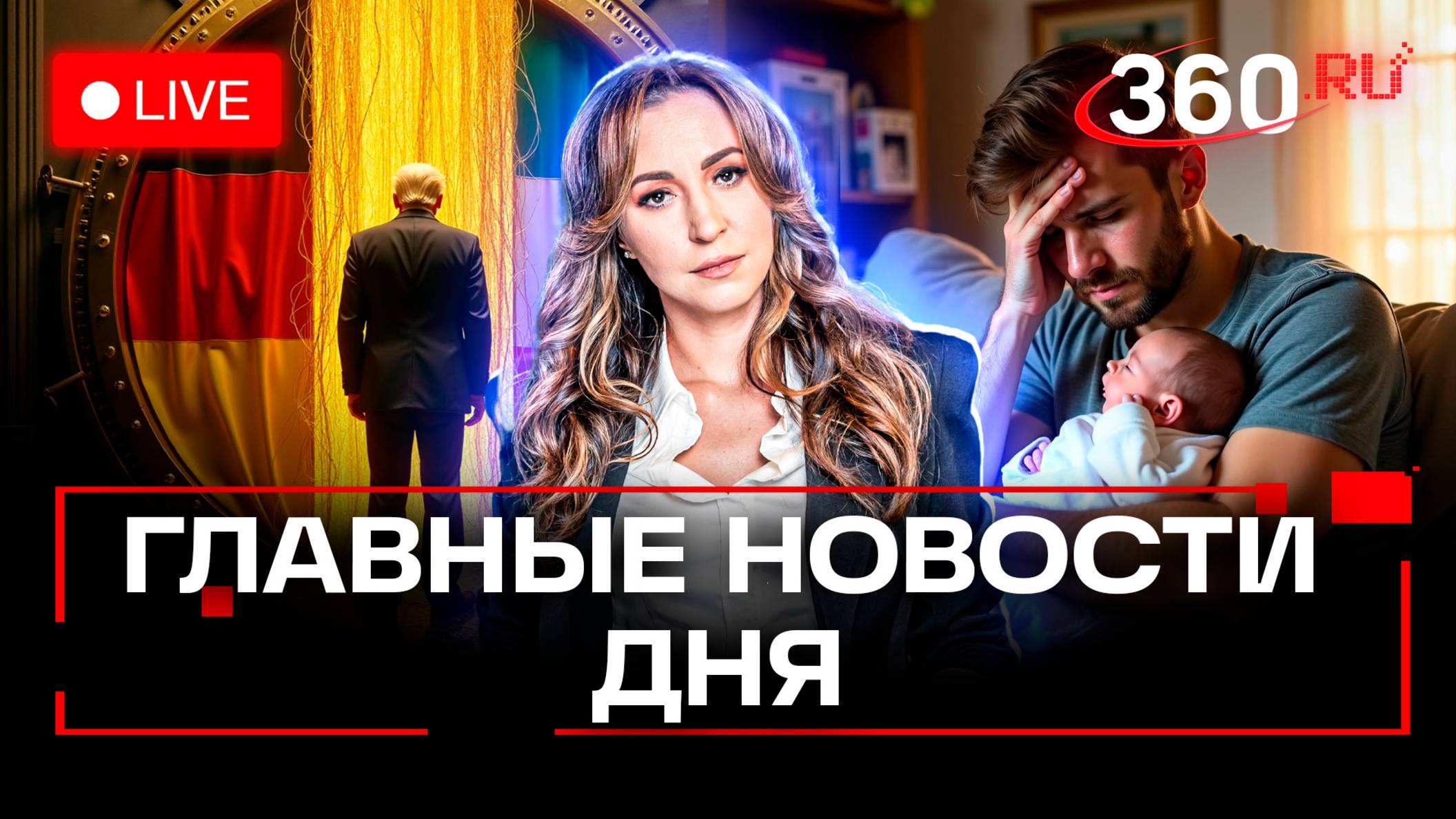 Перемирие Ирана и Израиля. Наркоман швырнул ребенка в аэропорту. Золотая паника в ЕС. Орехова. Стрим