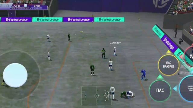 Прохождение игры football 2025 Карьера за Краснодар