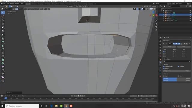 002 Modeling Our 4th Character Part 2