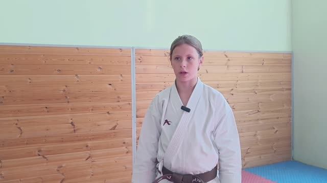 Интервью ведущей спортсменки "Школы Каратэ Кобудо Тацудзин" Плетнёвой Варвары 2024 г.