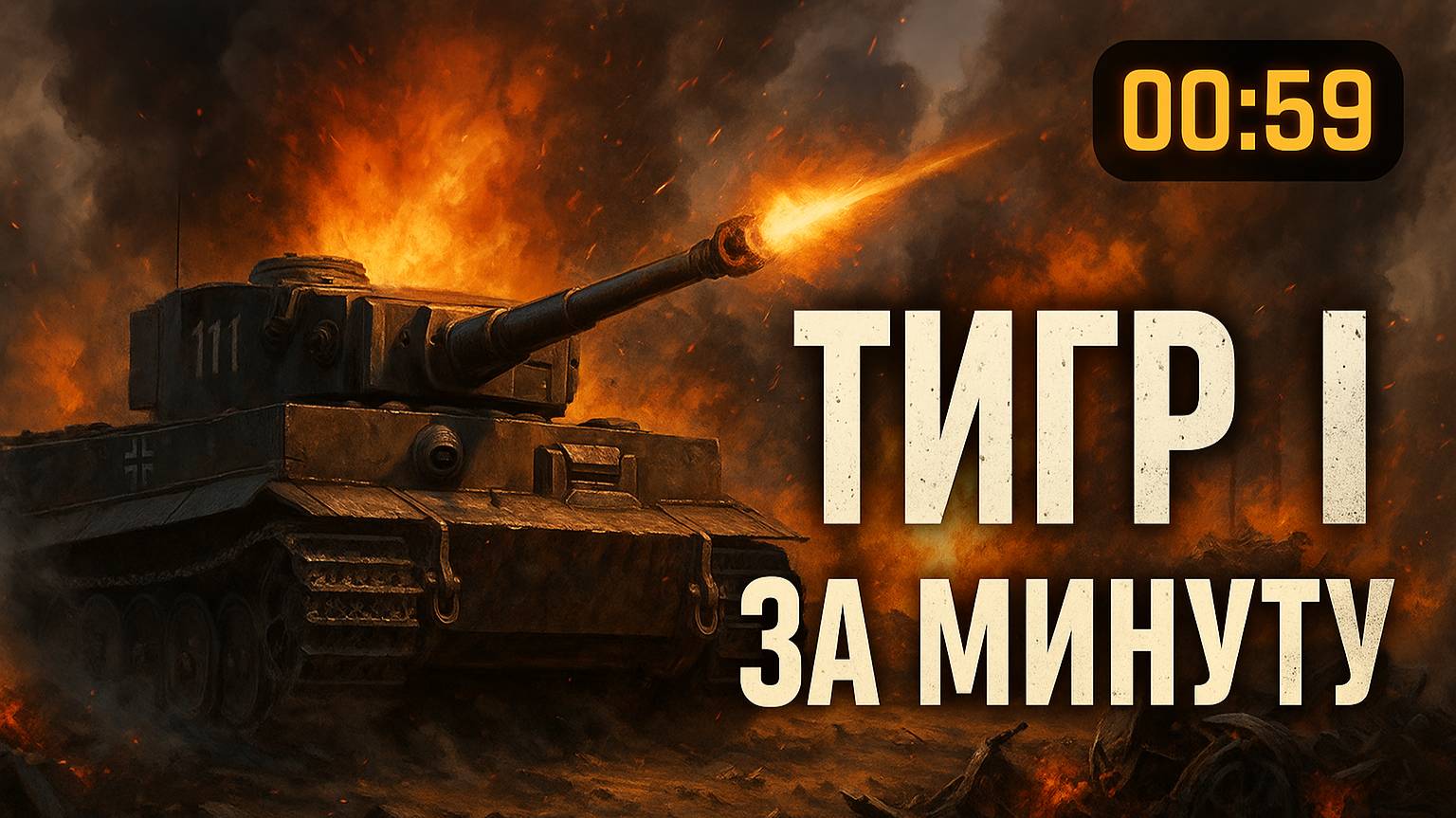 Тигр I за 1 минуту — гроза фронта или переоценённый монстр?