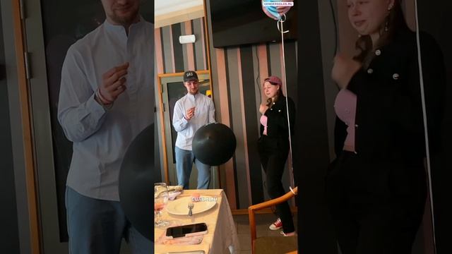 Голос ребенка на гендер пати - поздравление будущих родителей от малыша из животика.