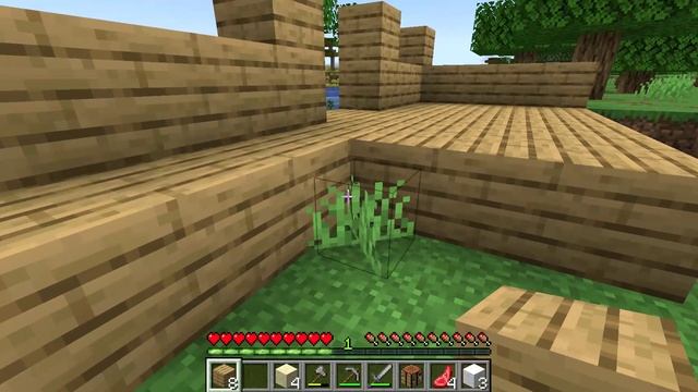 Прохождение Minecraft часть 1