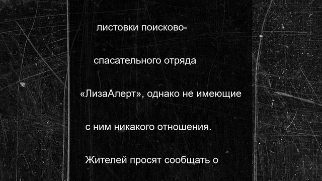 Поисковики предупредили о фальшивых объявлениях о пропаже людей в Рязани