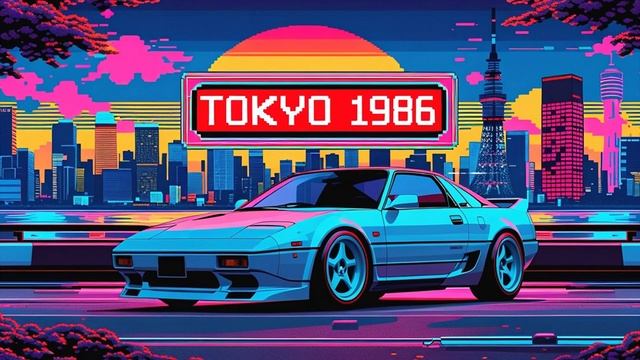Tokyo 1986 – Synthwave Dreams Beneath Neon Skies