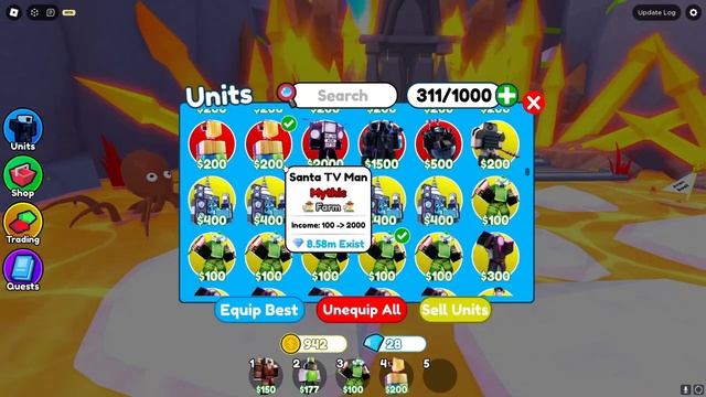 Delvir🍀 УСПЕЙ  БАГ ДЛЯ ФАРМА Клеверов в Toilet Tower Defense
