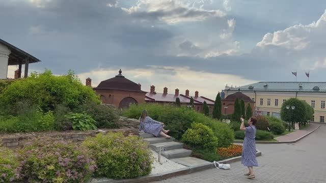 Путешествие в Казань июнь 2025.день первый ч 2 Прогулка по Казанскому Кремлю