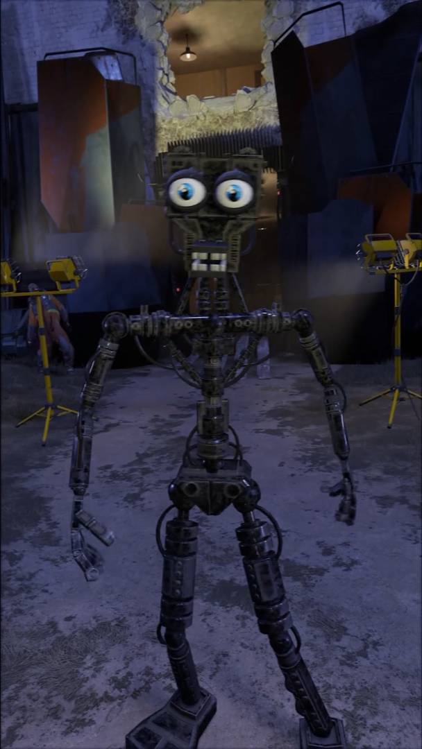 [FNAF SFM] Зеркальное измерение - Голди успел спасти Эндо в последний момент (Влог 10)
