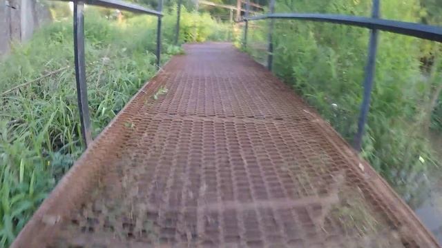 Вечерние приключения Вити на беговеле