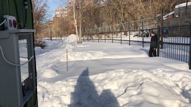 ТРЕЗОР-Р - Пересечение зоны обнаружения шагом и бегом