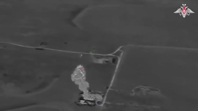 Нанесение ударов БПЛА-камикадзе «Герань» по ПВД и складу боеприпасов ВСУ