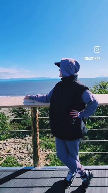 Супер классная смотровая на Нюкле! 💙🌊🥰🙌 #nastikae #нюкля #охотскоеморе