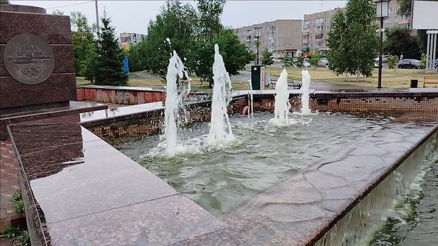 Абакан. Фонтан в сквере Ярыгина