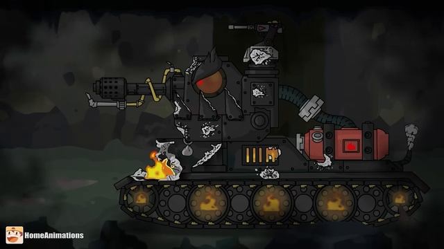 HomeAnimations – Мультики про танки  НЕ ПОМИНАЙТЕ ЛИХОМ ! Ратте vs Зажигалка - Мультики про танки