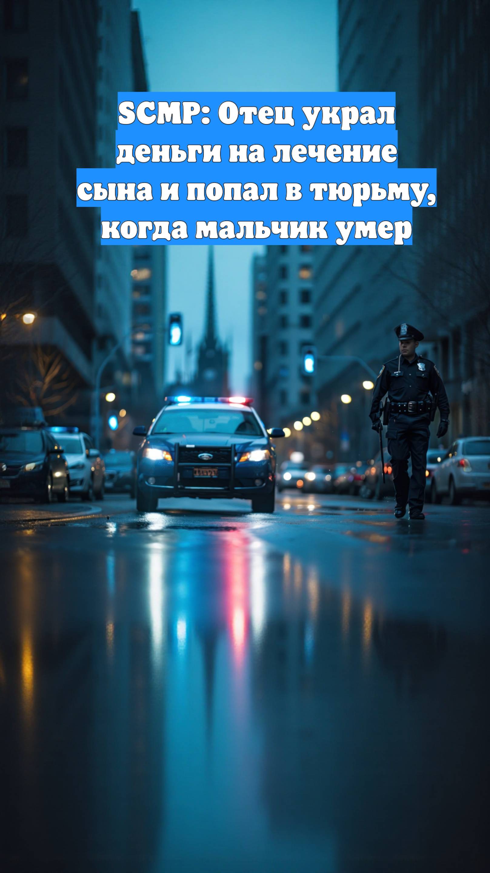 SCMP: Отец украл деньги на лечение сына и попал в тюрьму, когда мальчик умер