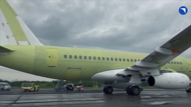 (23.06.2025) Импортозамещенный "Суперджет" совершил дальний перелет на российских двигателях