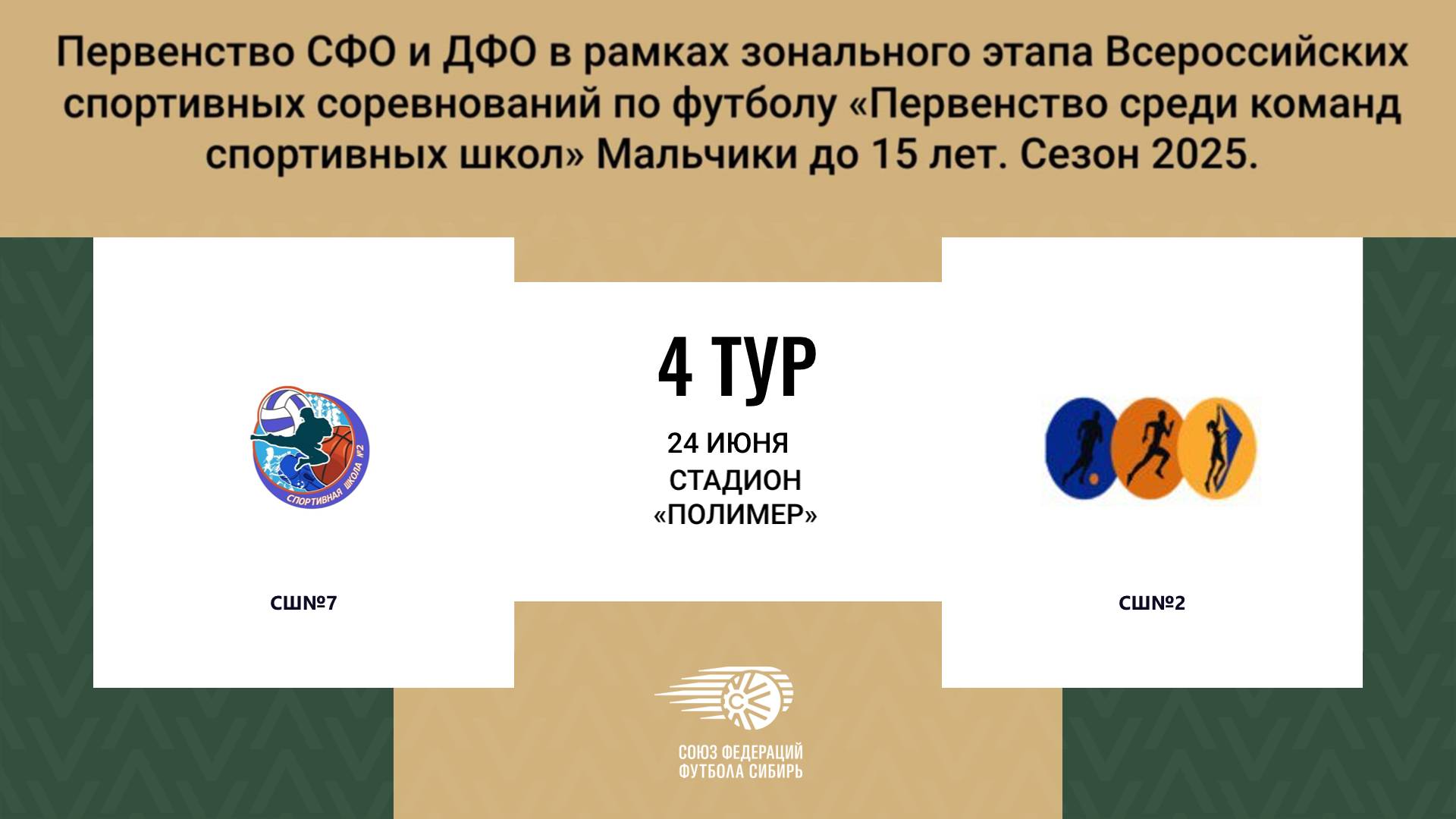 «СШ№2» г. Барнаул - «СШ№7» г. Барнаул. Первенство СФО и ДФО. Мальчики до 15 лет.