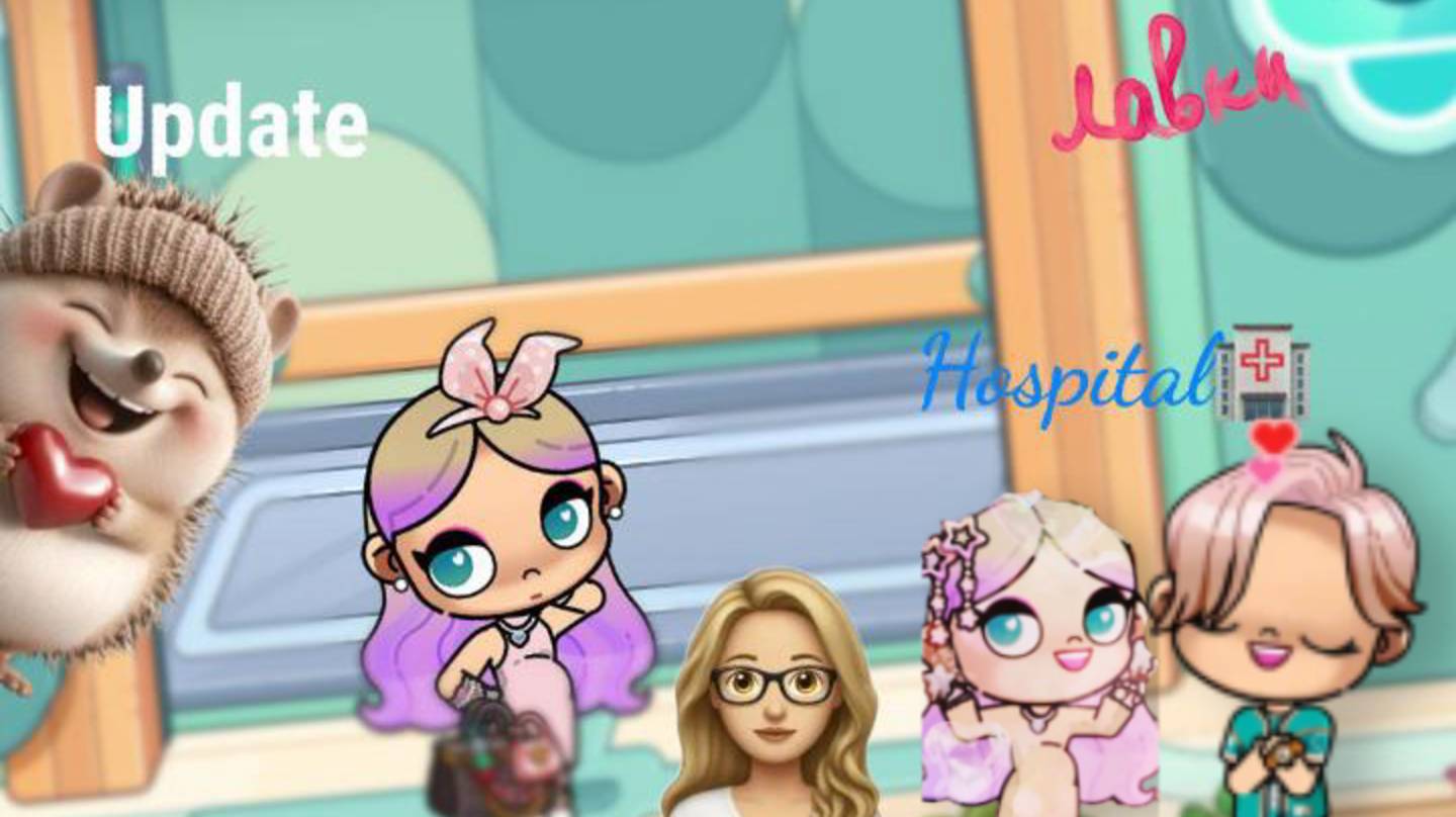 Больница в аватар ворлд💗! Обнова🏥