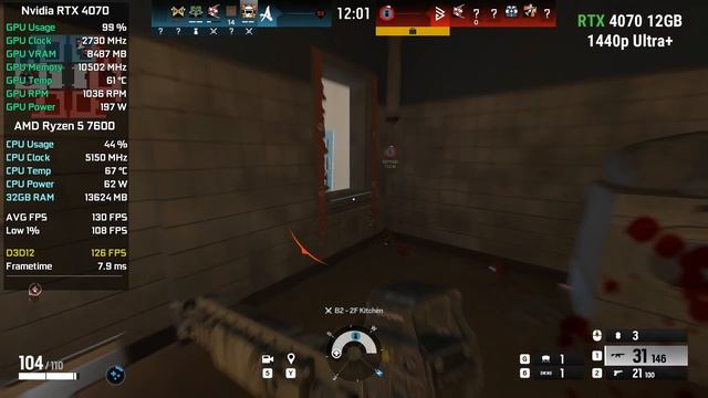 11 GPUs | Rainbow Six Siege X | RX 7800 XT, RX 580, RX 570, RTX 4060, RTX 3050, GTX 1650, GTX 1060