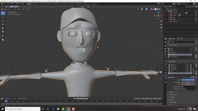 016 Creating Mouth Shape Keys
