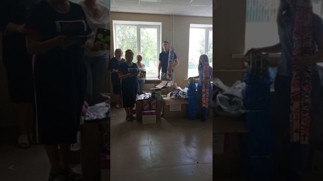 Жители Ленобласти отправили гумпомощь детям Мариуполя