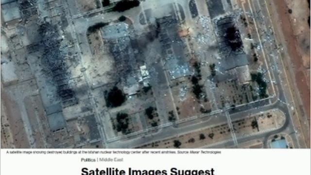 🇺🇸🔥🇮🇷Армия США, атакуя ядерный центр в иранском Исфахане, специально не наносила удары по здани