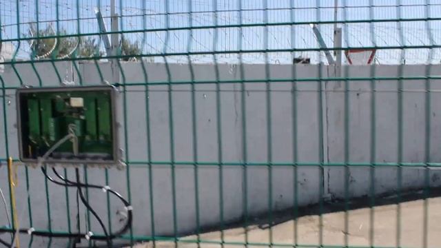 Тестирование "ТРЕЗОР-В04". Проверка работоспособности на электризуемом заграждении "МОЛНИЯ".