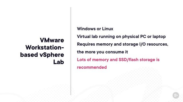 Pluralsight_VMware+vSphere_017_04. Using VMware Workstation