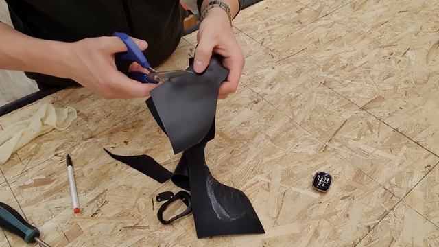 УСТАНОВКА ОПЛЁТКИ НА РУЧКУ КПП.