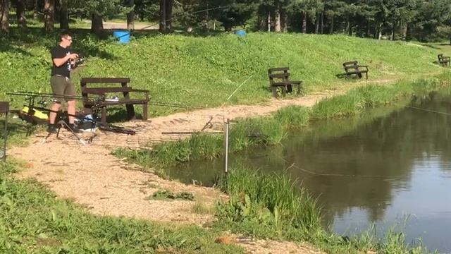 поимка на большом водоёме
