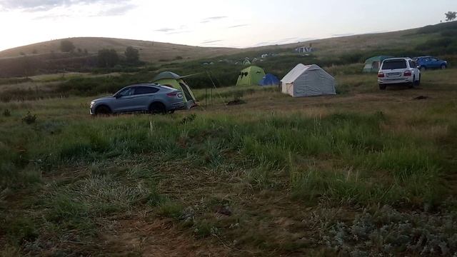 Раннее утро на Аркаиме