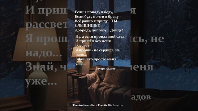 The Ambientalist - The Air We Breathe