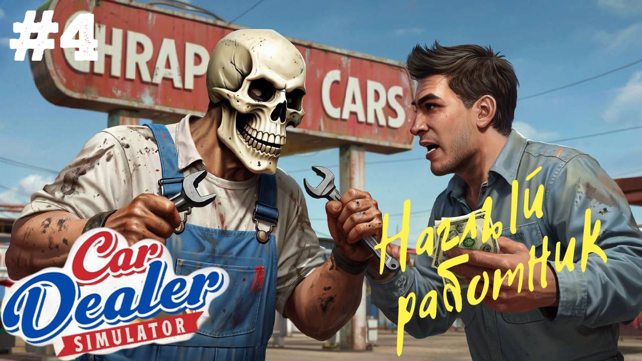 ПРОБЛЕМНЫЙ РАБОТНИК\ Car Dealer Simulator \ Прохождение #4