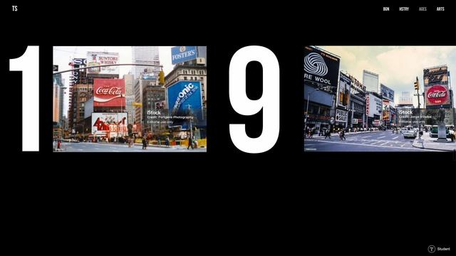 Times Square история главной рекламной улицу: скринкаст