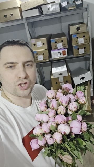 пионы цветы