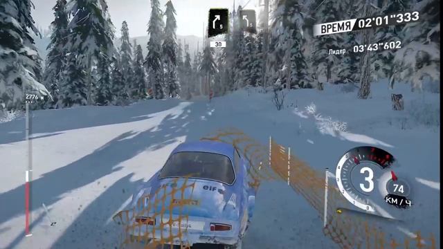 Сибирская стужа: Как я побеждаю в ралли по снегу в V-Rally 4!