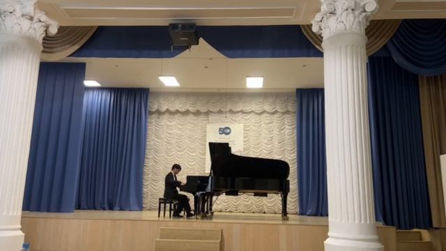 Пермский ГИК, гос. экзамен, студент из Китая, 24.06.2025. Произведение С.Прокофьева