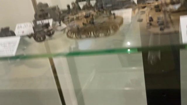 Выставка макетов бронетанковой техники в Парковом комплексе им К Г Сахарова