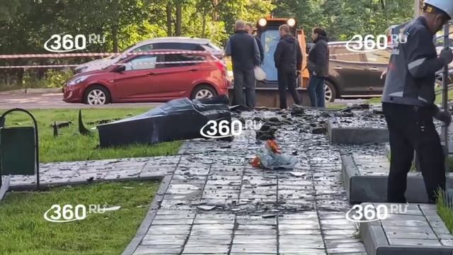 Жители дома в Красногорске, поврежденного после прилета дрона, вернулись в свои квартиры