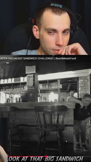 Реакция на эпичное обжорство парня