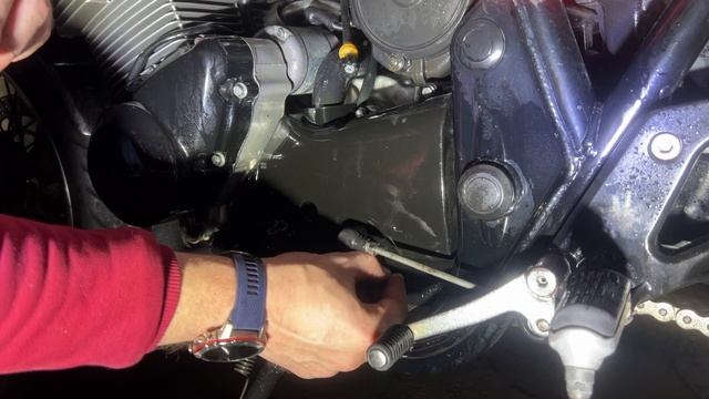 Honda CB400Four NC36 замена масла на 20w50 и антифриз G12