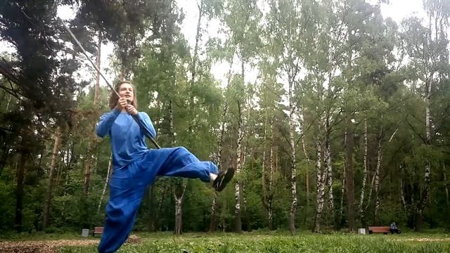 Музыка природы. Танец с древком