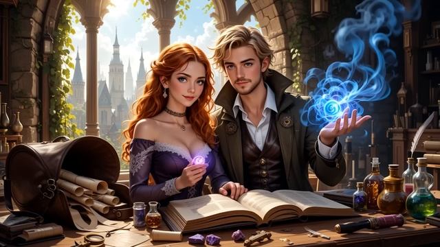 ПОЛНАЯ АУДИОКНИГА  ✨ Тень Былой Любви (часть 1)  ️ Любовное фэнтези, приключения, магия