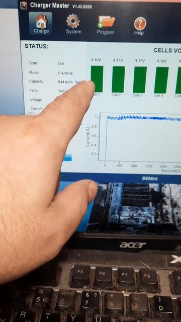 Kugoo S3, зарядка аккумулятора Imax B6._2