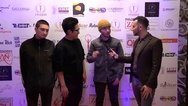В XIV церемонии премии ГРАЦИЯ приняла участие The Jigits - Boys-band