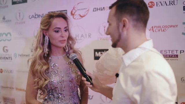 Интервью с Анной Калашниковой на XV церемонии награждения Премии в области красоты и здоровья Грация